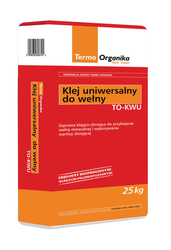 Klej uniwersalny do wełny mineralnej i siatki TO-KWU