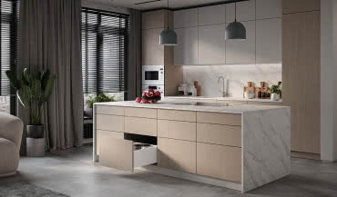 Nowość - szuflada AXIS PRO Push to Open