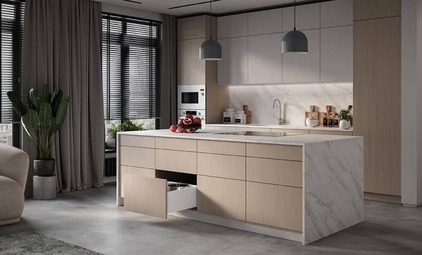 Nowość - szuflada AXIS PRO Push to Open