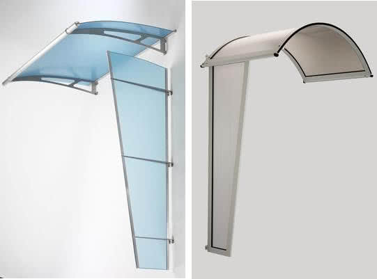 Zadaszenia drzwi wejściowych