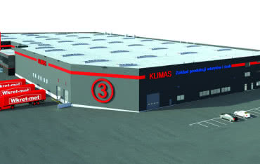 Ruszyła budowa kolejnej hali produkcyjnej Klimas Wkręt-met !