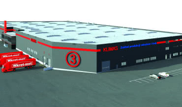 Ruszyła budowa kolejnej hali produkcyjnej Klimas Wkręt-met !