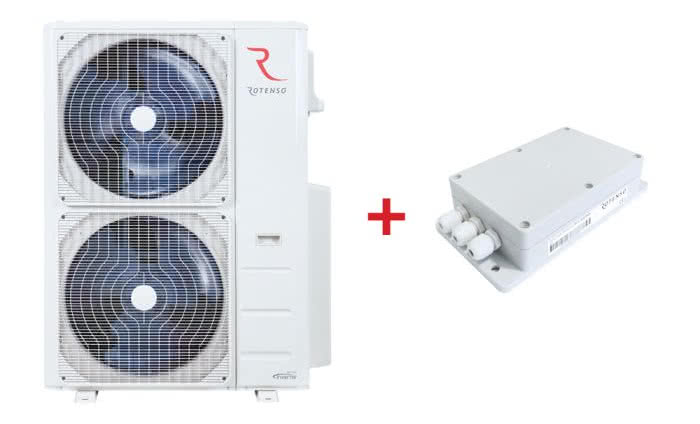 Agregaty skraplające inverterowe Rotenso RAHU w ofercie THERMOSILESIA
