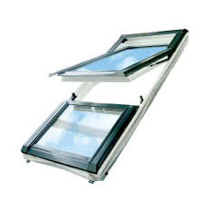 Okno dachowe o podwyższonej osi obrotu TPP THERMO
