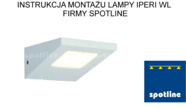 Instrukcja montażu oprawy Iperi WL