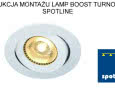 Instrukcja montażu oprawy Spotline Boost Turno