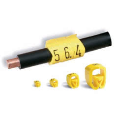 Oznaczniki na przewody, kable i aparaty elektryczne