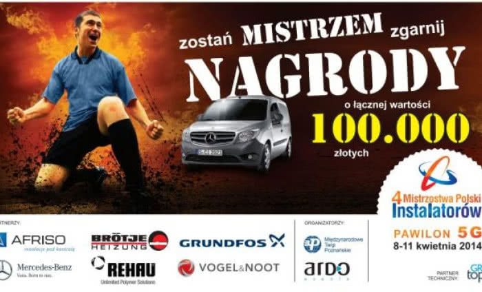 INSTALACJE 2014. Bądź w centrum wydarzeń - konferencje, mistrzostwa, konkursy dla profesjonalistów