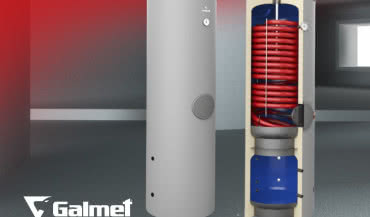 Zbiornik kombinowany do pomp ciepła Complete od Galmet