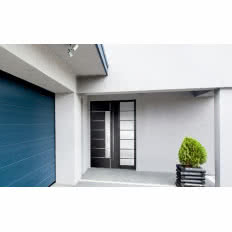 Aluminiowe drzwi wejściowe Luxor