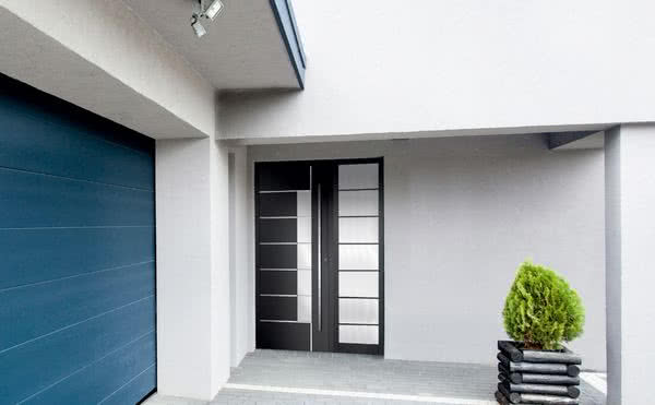 Aluminiowe drzwi wejściowe Luxor