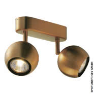 LIGHT EYE 2 - kinkiet z dwoma kulistymi głowicami