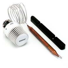 Głowice termostatyczne 6803 ze zdalnym czujnikiem cieczowym