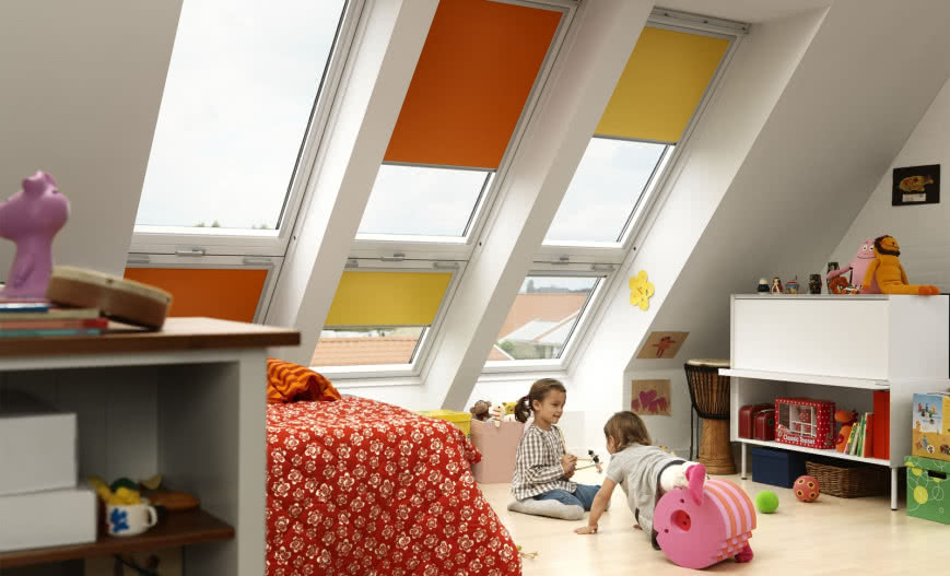 Nowa kolekcja rolet Colour by You marki Velux