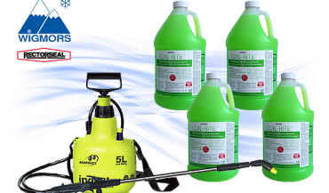Preparat do czyszczenia parowników Coil-Rite 4 x 3,8l + spryskiwacz 5l za 717 zł.