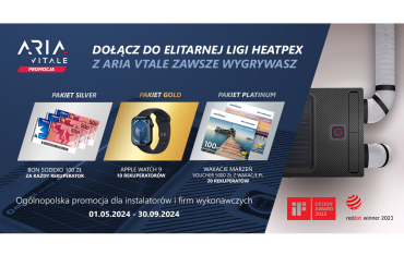 Promocja dla instalatorów rekuperacji ARIA VITALE!