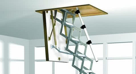 Strychowe schody nożycowe Mini