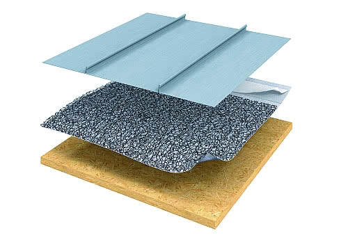 VAPOZINC® - mata strukturalna z folią paroprzepuszczalną