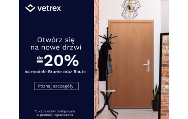 Promocja Vetrex "Otwórz się na nowe drzwi"