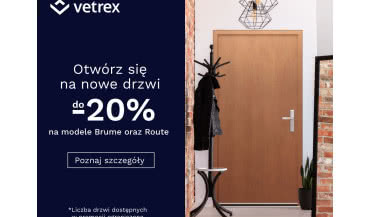 Promocja Vetrex "Otwórz się na nowe drzwi"