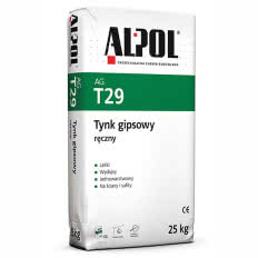 Tynk gipsowy ręczny AG T29