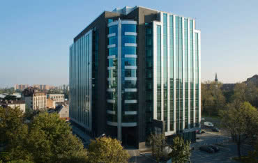 Centrum biurowe Vinci z urządzeniami Smay