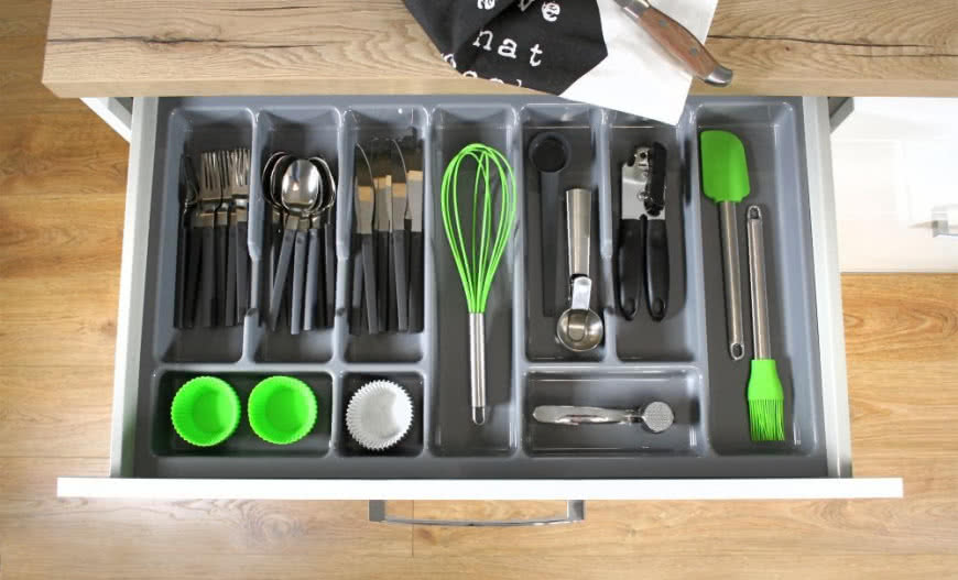 Jakie szuflady wybrać do kuchni?