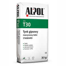 Tynk gipsowy maszynowy lekki STANDARD AG T30