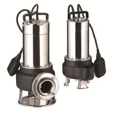 Pompy zatapialne do ścieków DAR