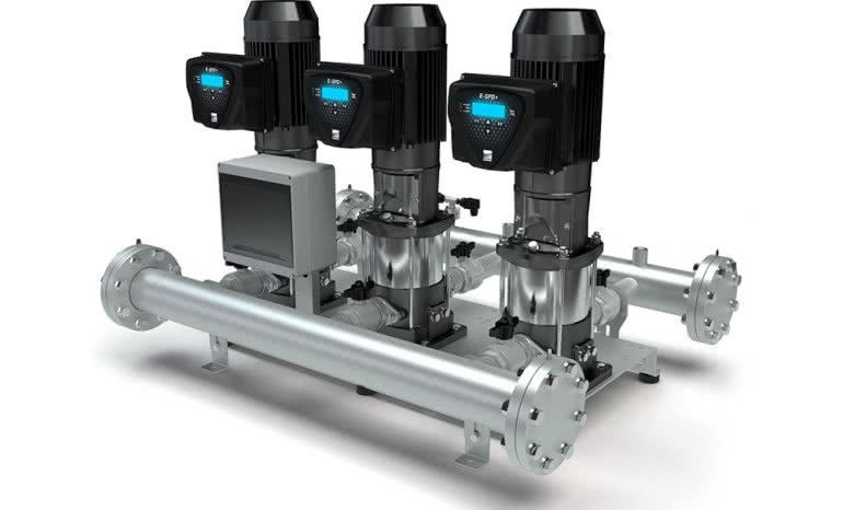 Zestaw hydroforowy z 3 pompami 3GPE E-SPD+