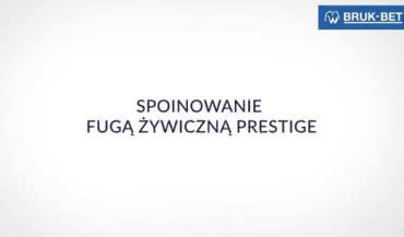 Aplikacja fugi żywicznej PRESTIGE