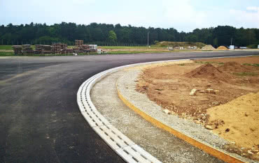 Innowacyjny system odwodnień AS na torze wyścigowym w Kamieniu Śląskim