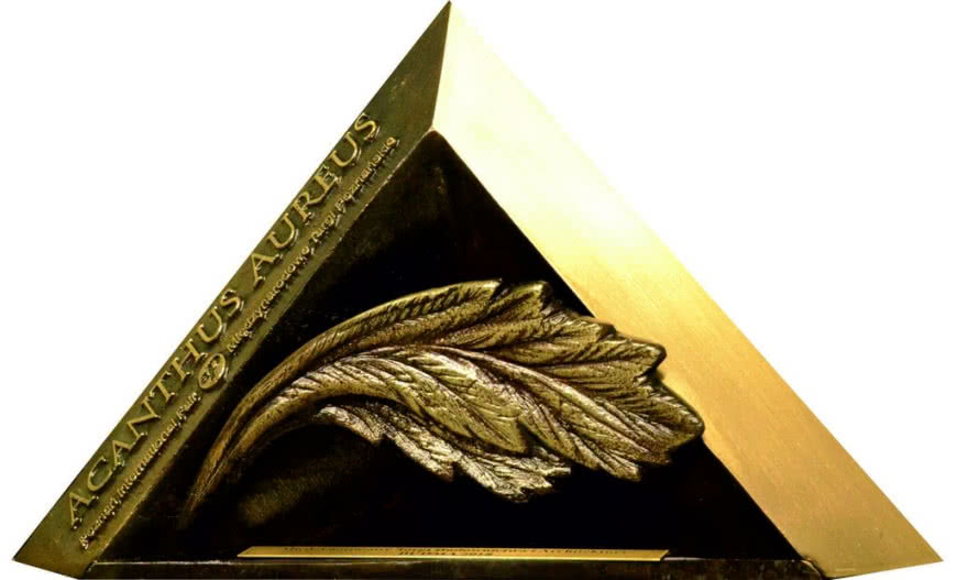Medal Acanthus Aureus 2020 dla Firmy JONIEC®