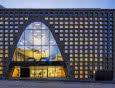 Biblioteka Uniwersytetu w Helsinkach z szybami marki Pilkington