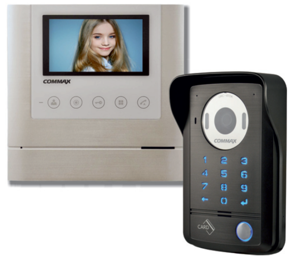 Wideodomofon jednoabonentowy CDV-43M z kamerą DRC-41DK