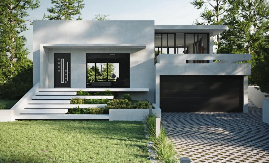 OKNOPLAST wprowadza na rynek nowoczesną bramę garażową Dekedo 