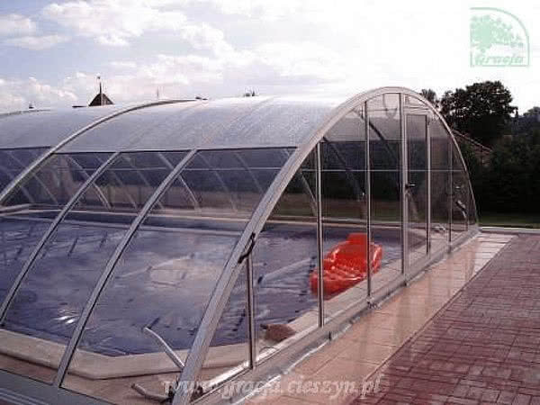 Zadaszenie basenu Gracja Lift