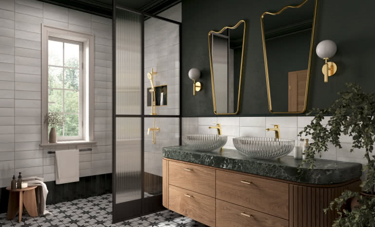 Nowoczesna łazienka z nutą retro – zobacz, jak to połączyć!