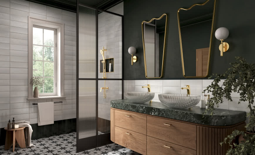 Nowoczesna łazienka z nutą retro – zobacz, jak to połączyć!