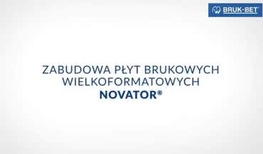 Bruk-Bet - Zabudowa płyt wielkoformatowych Novator