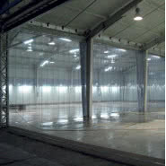 Kurtyny wstęgowe z miękkiego PVC