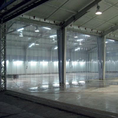 Kurtyny wstęgowe z miękkiego PVC