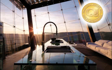 Zlewozmywak Franke Centinox otrzymał złote godło Najwyższa Jakość QI 2011