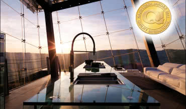 Zlewozmywak Franke Centinox otrzymał złote godło Najwyższa Jakość QI 2011