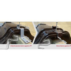 Klamra gąsiora PT dla dachówki TITANIA