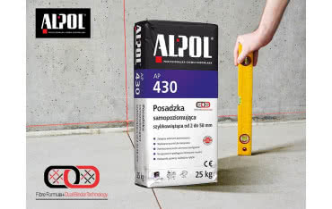 AP 430 - nowa posadzka samopoziomująca od Alpol