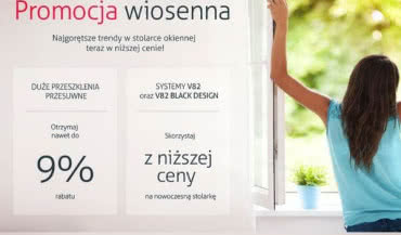 Energooszczędne systemy Vetrex V82 i V82 Black Design z wiosennym rabatem