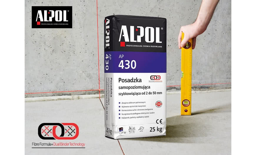 AP 430 - nowa posadzka samopoziomująca od Alpol