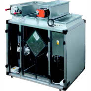 Rekuperator EkoZefir Rk-350-UP z nagrzewnicą wodną