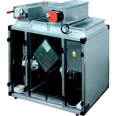 Rekuperator EkoZefir Rk-350-UP z nagrzewnicą wodną